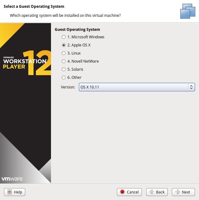 Vmware player 14 unlocker for os x