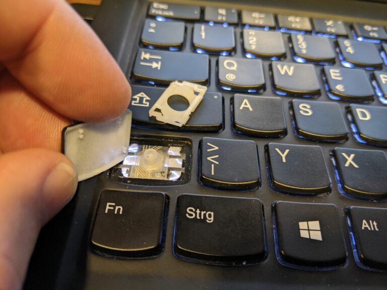 Thinkpad X1 Carbon G5 G6 (Gen 5, Gen 6) single key / keyboard repair